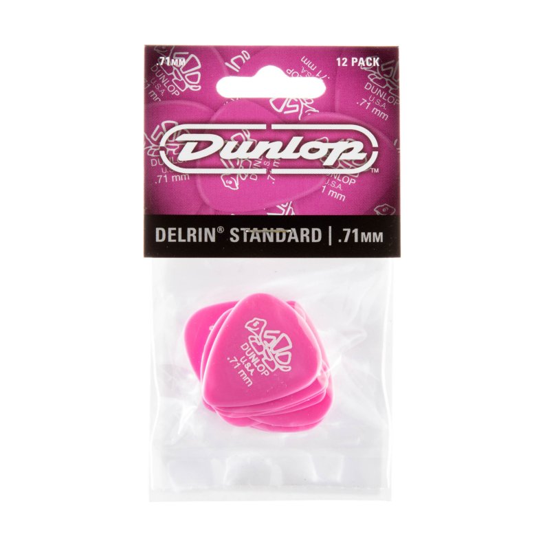 Dunlop 41P.71 Delrin 500 Standard 12/PLYPK